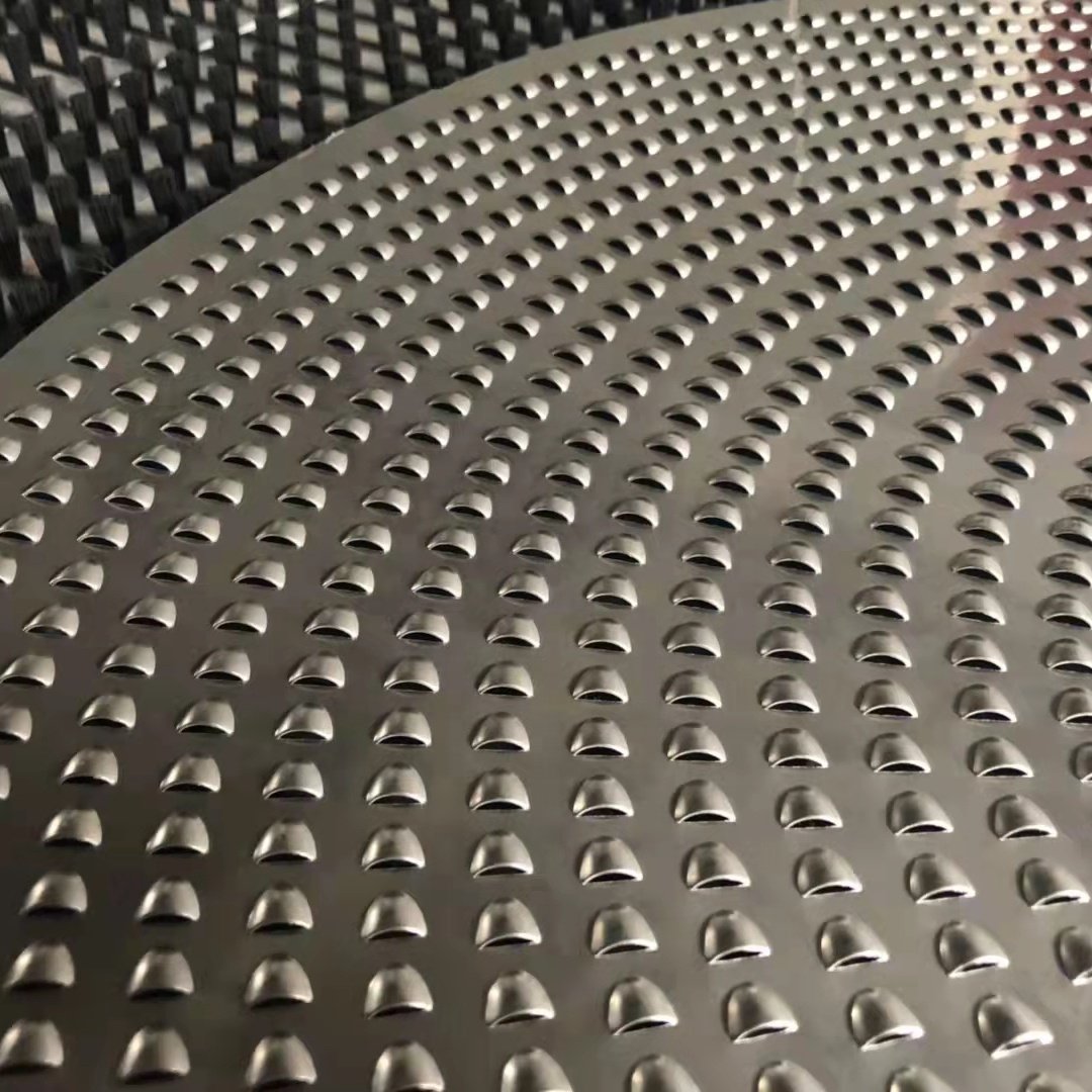 Stainless steel fish scale shaped punching plate grain machine with fish scale hole plate nail hole stainless steel mesh metal m