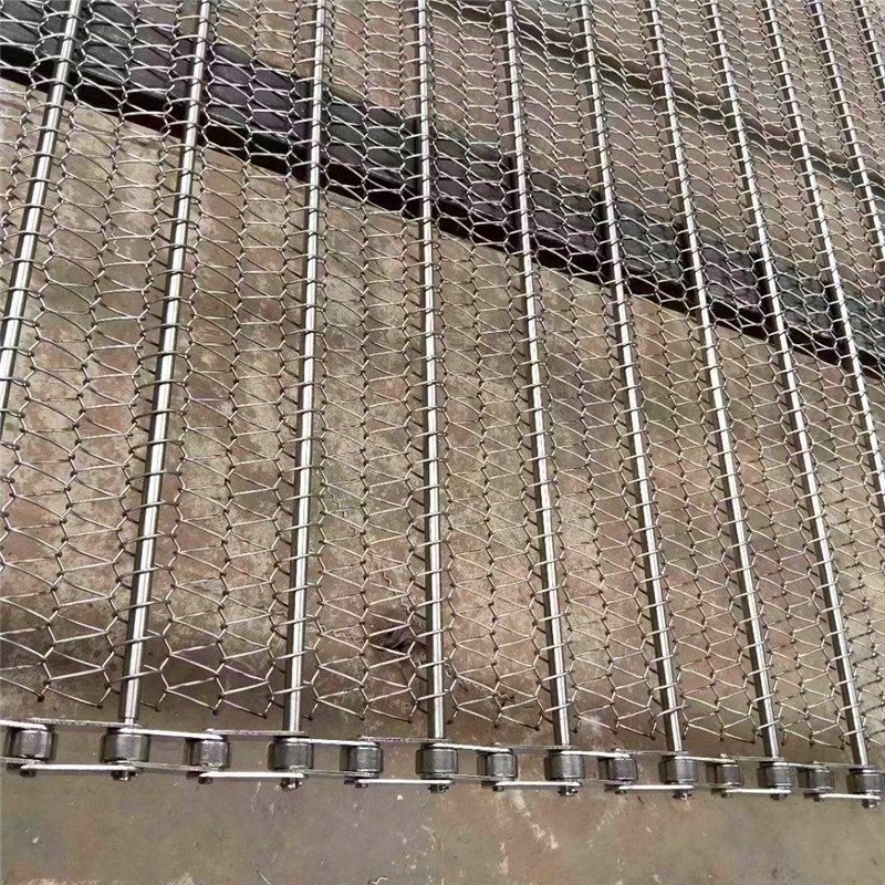 China supplier durable metal mesh wire decorative mesh belt with high quality Stainless steel strip mesh