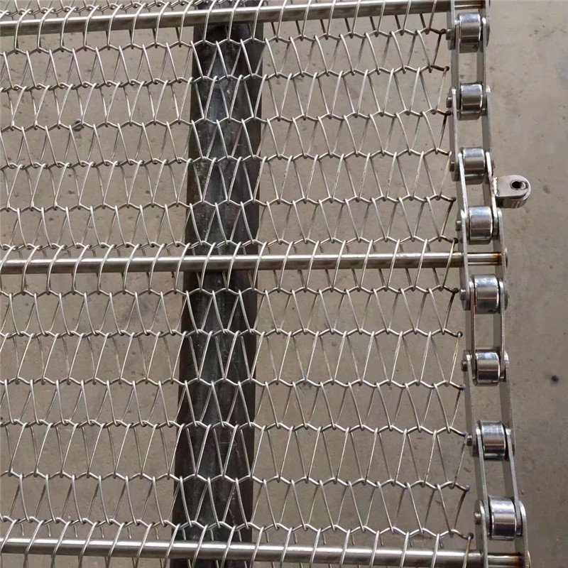 China supplier durable metal mesh wire decorative mesh belt with high quality Stainless steel strip mesh