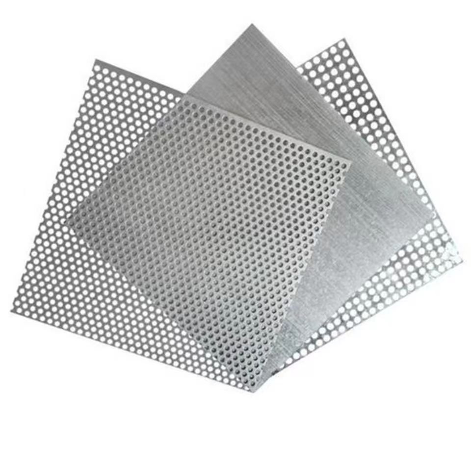 Galvanized Iron Plate Punching Net Steel Wire Mesh for Building Protection Perforated Metal Plate and Mesh