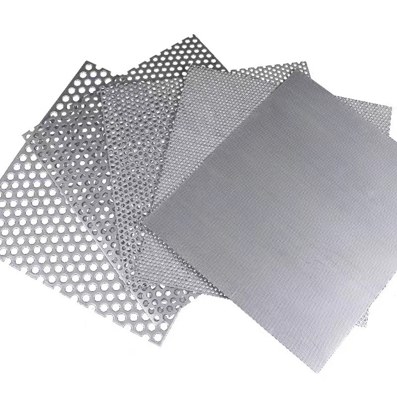 Galvanized Iron Plate Punching Net Steel Wire Mesh for Building Protection Perforated Metal Plate and Mesh