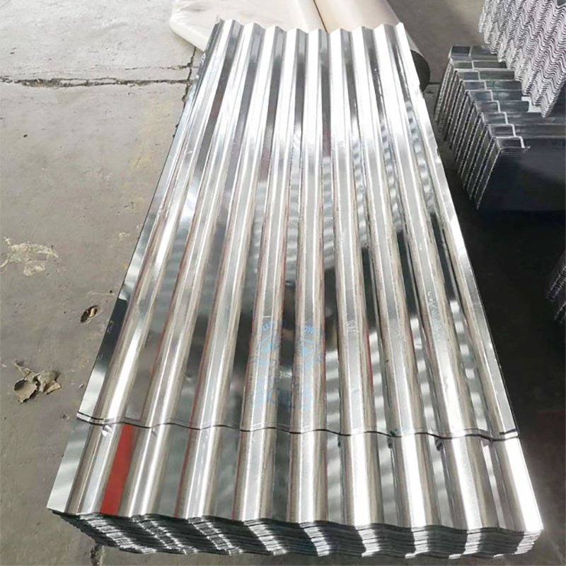 30 Gauge Corrugated Steel Roofing Sheet DX54D PPGI Corrugated Steel Sheet Corrugated Steel Sheet 3mm