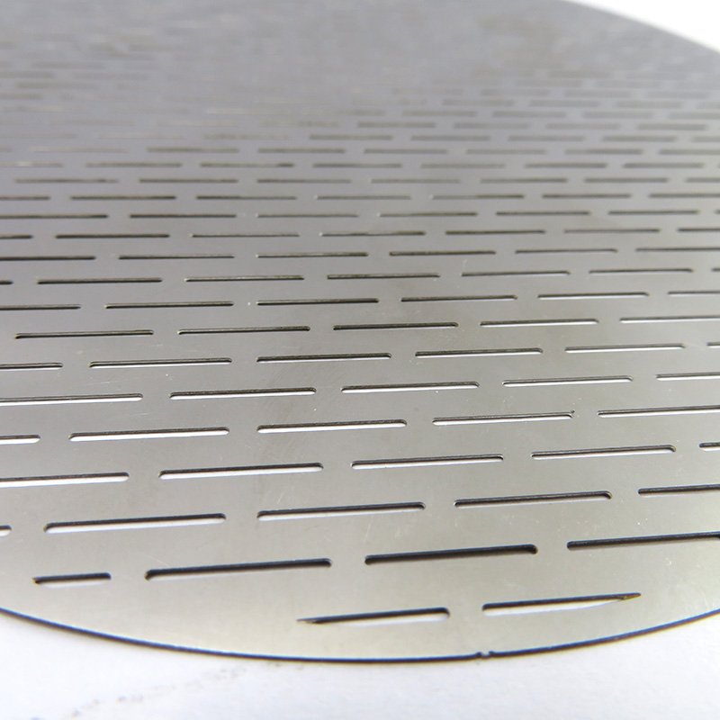 Acid etching stainless steel chemical etching disc