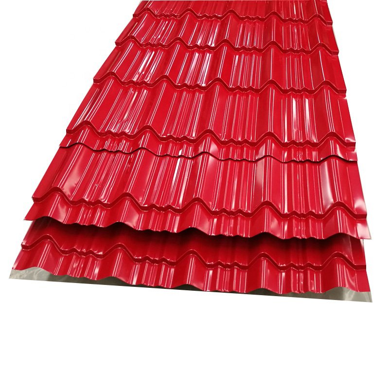 thick black flat zinc dark green corrugated galvalume steel coated roofing sheets weight aluzinc color steel coil