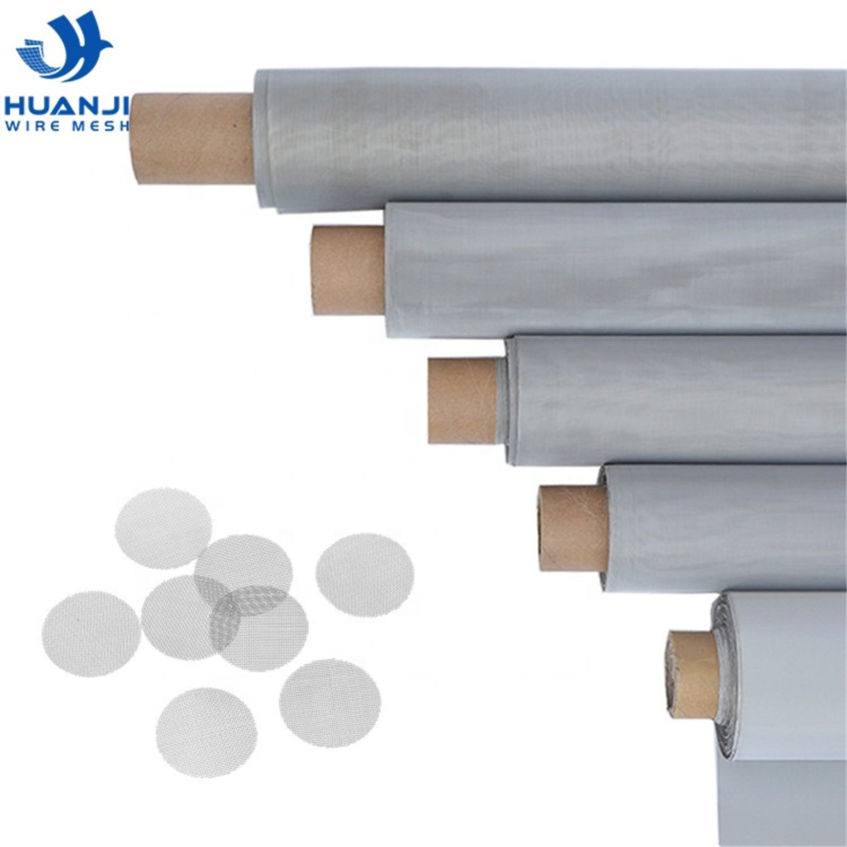 10 20 40 60 80 100 200 Micron aperture SS304 316 Stainless Steel Woven Sieving Screen Filter Netting Wire Mesh