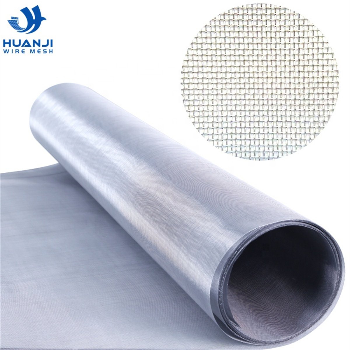10 20 40 60 80 100 200 Micron aperture SS304 316 Stainless Steel Woven Sieving Screen Filter Netting Wire Mesh