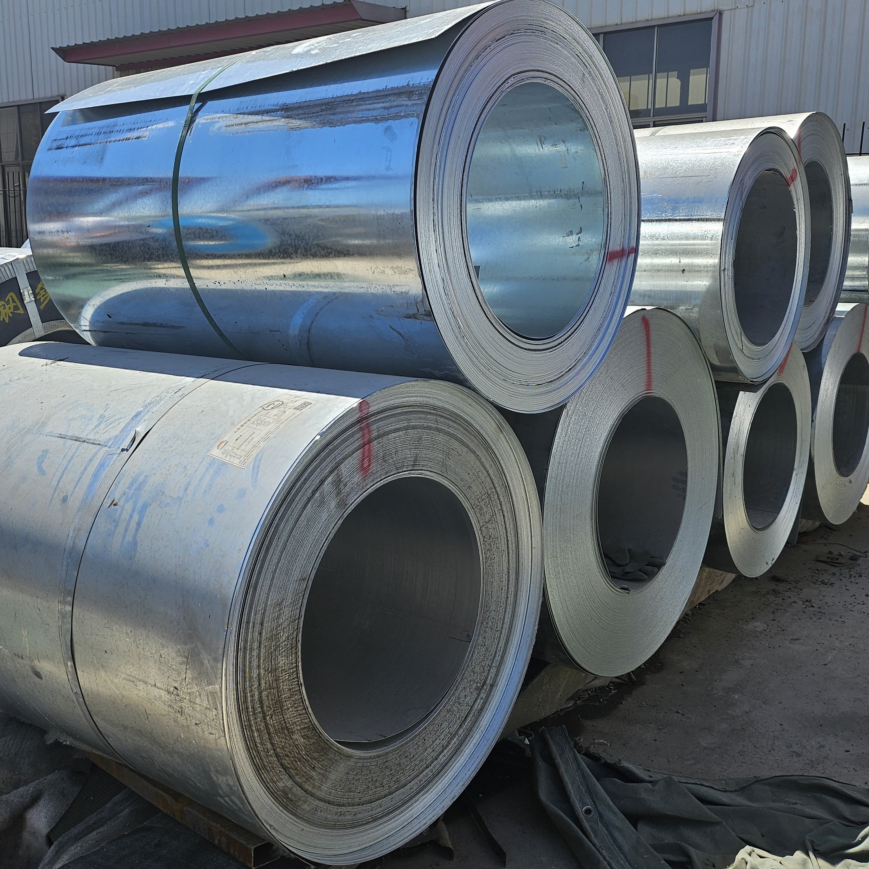 China Factory DX51D DX52D SGCC Galvanized steel roll hot dipped customized galvanized steel coil with competitive price
