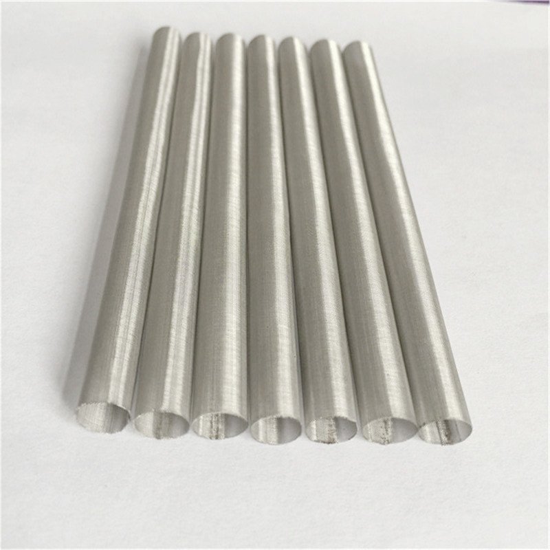 high quality customized SS 304 round stainless steel filter cylinder mesh tube