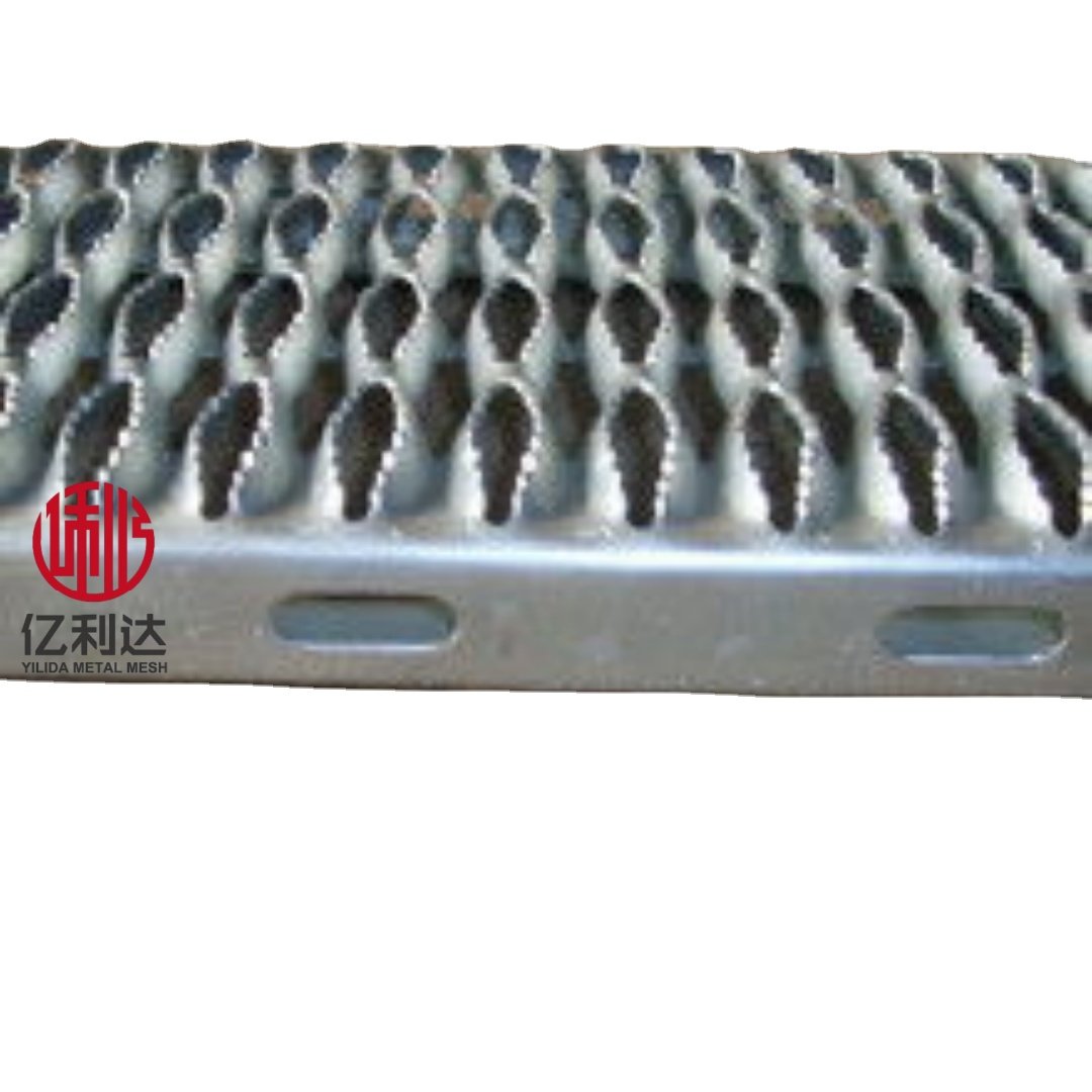 Stair Step Tread Anti Slip Corrosive Resistance Stair Metal