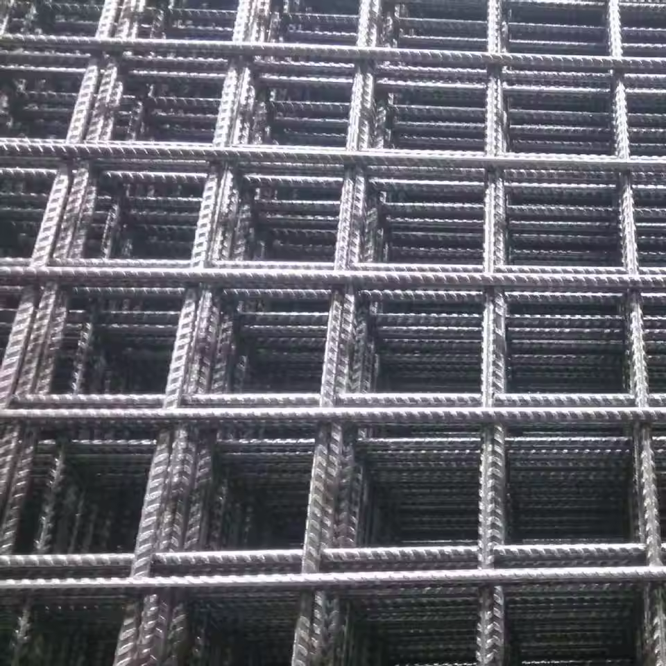 Concrete Reinforced Steel Bar Steel Matting Galvanized Welded Wire Mesh Reinforcing Mesh