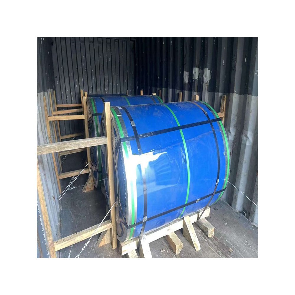Factory supplier Coated Steel Ppgi coil Coil A 792 A653 Ral 5016 for roofing and walling