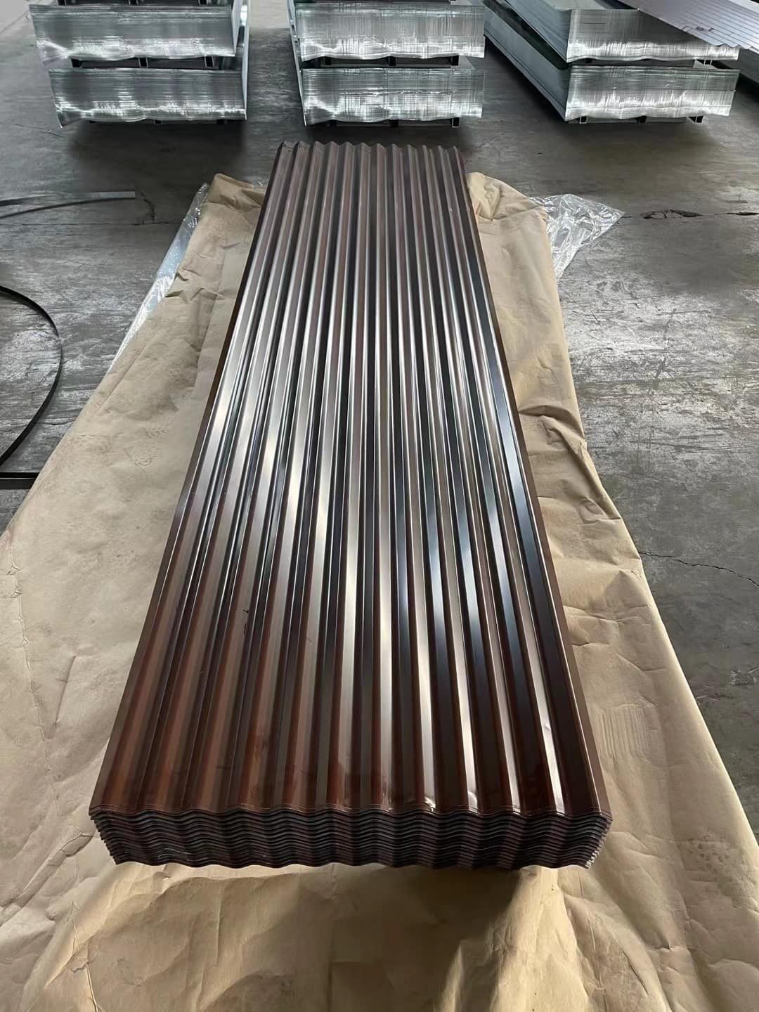 Wholesale Price Prepainted Corrugated Galvanized Roofing Sheets Color Coated Ppgi Roofing Corrugated Sheet