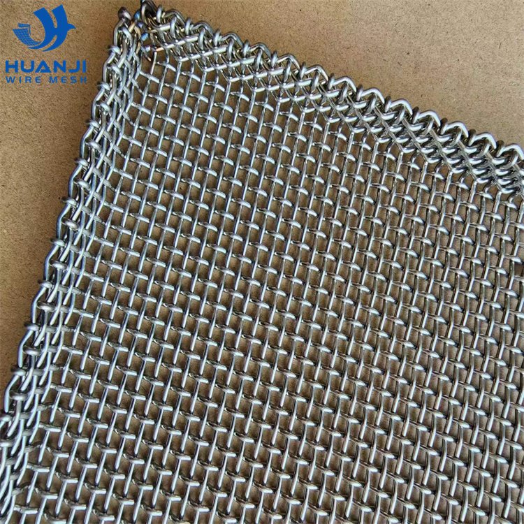 SS 304 316 316L Food Grade Perforated Stainless Steel Baking Drying Tray Woven Wire Mesh Serving Trays