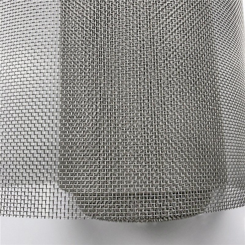 high quality ss 304 316 black coated stainless steel window door screen mesh