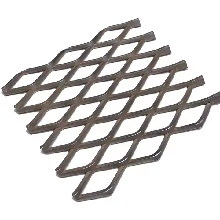 Pvc Colour Expanded Metal Mesh ISO Galvanized Expanded Metal Wire mesh