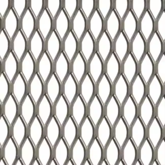 Pvc Colour Expanded Metal Mesh ISO Galvanized Expanded Metal Wire mesh