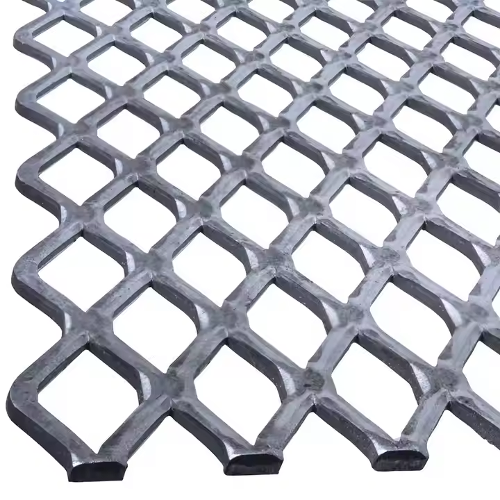 Pvc Colour Expanded Metal Mesh ISO Galvanized Expanded Metal Wire mesh
