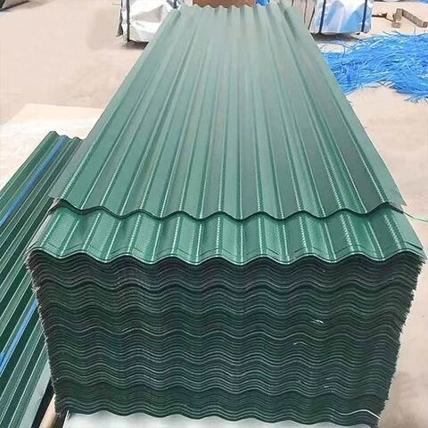 Colorful Aluzinc Zinc Ral Prepainted Metal Panel PPGL Roof Tile Building Material Corrugated Galvalume Steel Gi Iron Pre-Painted