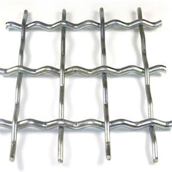 High tensile and high sieve net rate Woven Crimped galvanized iron wire mesh for sale vibrating screen mesh