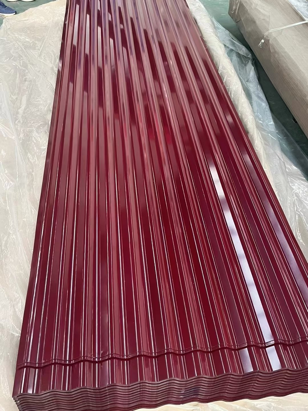Low Price 22 Gauge corrugated prepainted roofing steel sheets g30 g60 g90 color corrugated roofing sheet galvanized steel