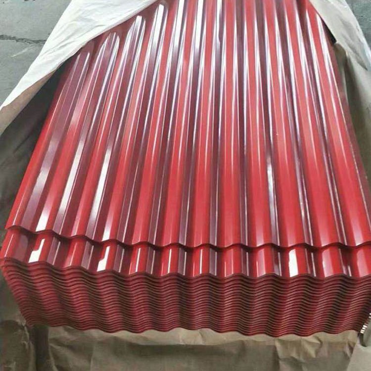 Low Price 22 Gauge corrugated prepainted roofing steel sheets g30 g60 g90 color corrugated roofing sheet galvanized steel