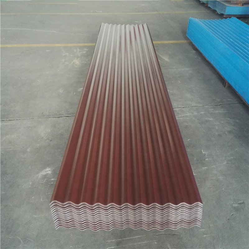 High quality Color Coated Ibr Roofing Sheets galvanized color coated corrugated board for sale