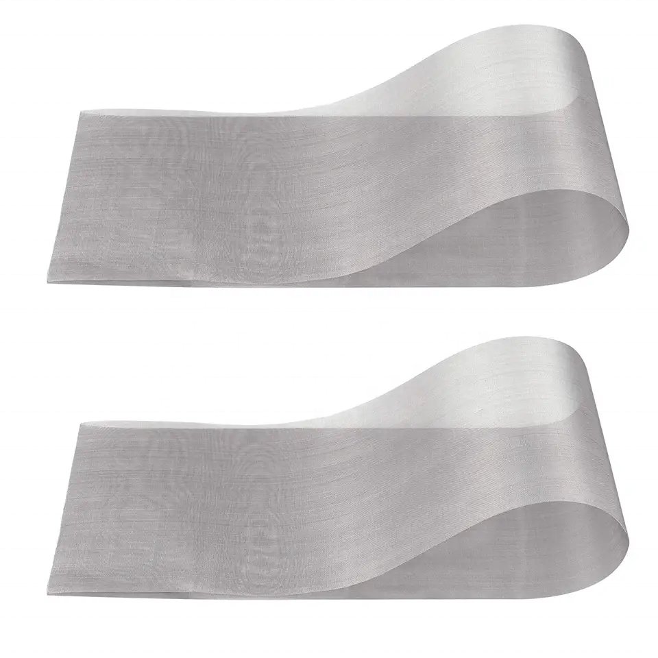 Hot Sale 1 Micron 304 Stainless Steel Wire Mesh Filter Mat Dutch Weave Technique for Screen Application Custom Cutting Service
