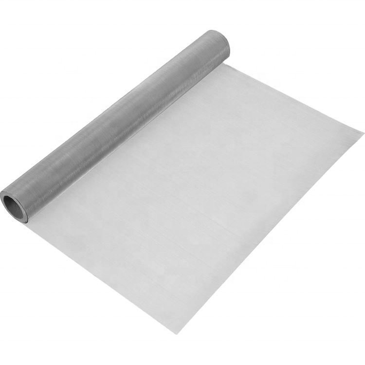 Hot Sale 1 Micron 304 Stainless Steel Wire Mesh Filter Mat Dutch Weave Technique for Screen Application Custom Cutting Service