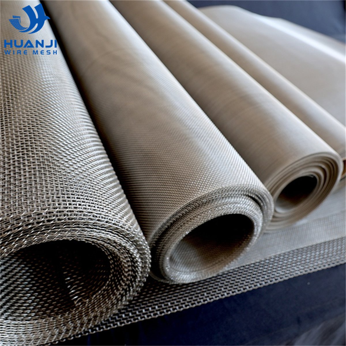 Self-Cleaning Mesh Anti Clogging Screen Mesh with Customized Woven Ultra Fine 304 316 Stainless Steel Wire Mesh Screen
