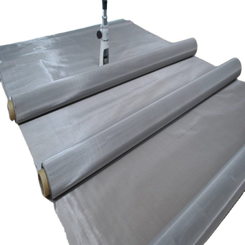SS316 304 304L 316L micron stainless steel woven wire mesh 2 3 5 6 8 10 18 30 40 42 120 600 mesh stainless steel wire mesh