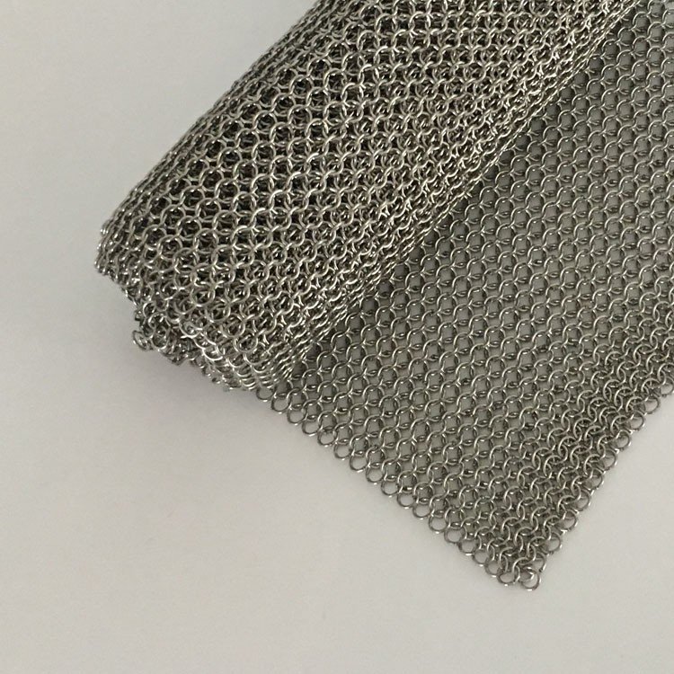 Chain Mail Decorative Metal Screen Mesh Metal Ring Mesh Curtain