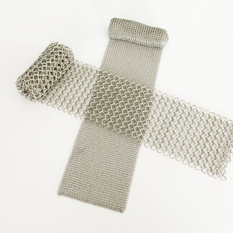 Chain Mail Decorative Metal Screen Mesh Metal Ring Mesh Curtain
