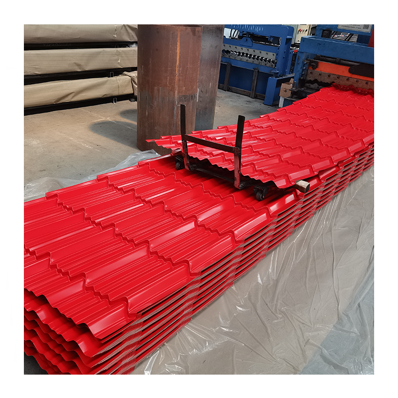 Color Coated Corrugated Ppgi Galvanized Galvalume Steel Ppgl Prepainted Metal Roofing Sheet