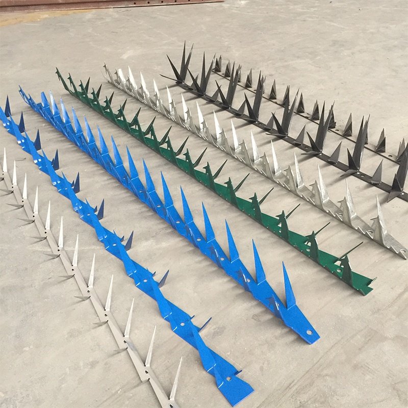 HOT Galvanized Wall Top Climb Ahark Tooth Steel Piece Safety Metal Security Fencing Iron Spike