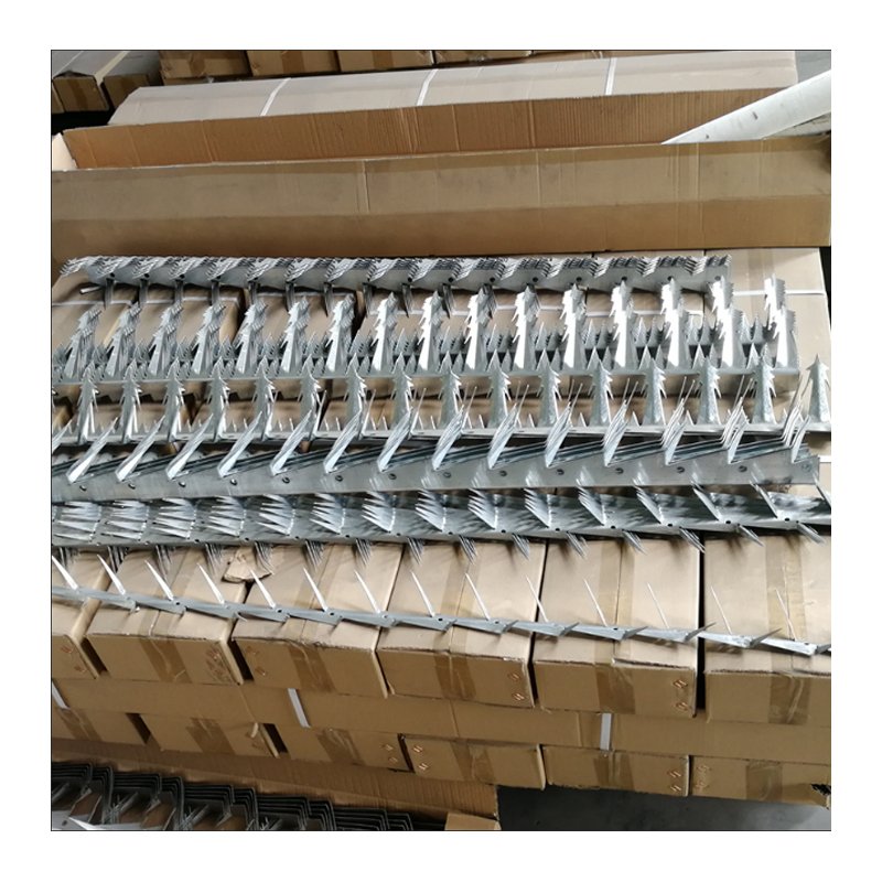 HOT Galvanized Wall Top Climb Ahark Tooth Steel Piece Safety Metal Security Fencing Iron Spike