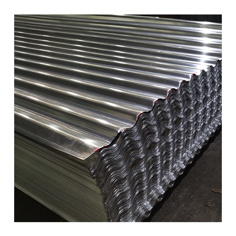 Hot Dipped Galvanized Steel Sheet Zinc color Coated Galvanized Roofing Zinc GI Corrugated Steel Sheet 0.17mm