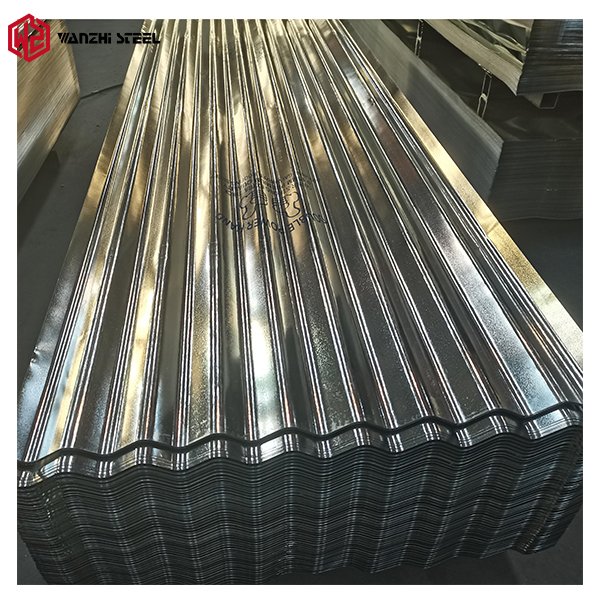 Hot Dipped Galvanized Steel Sheet Zinc color Coated Galvanized Roofing Zinc GI Corrugated Steel Sheet 0.17mm