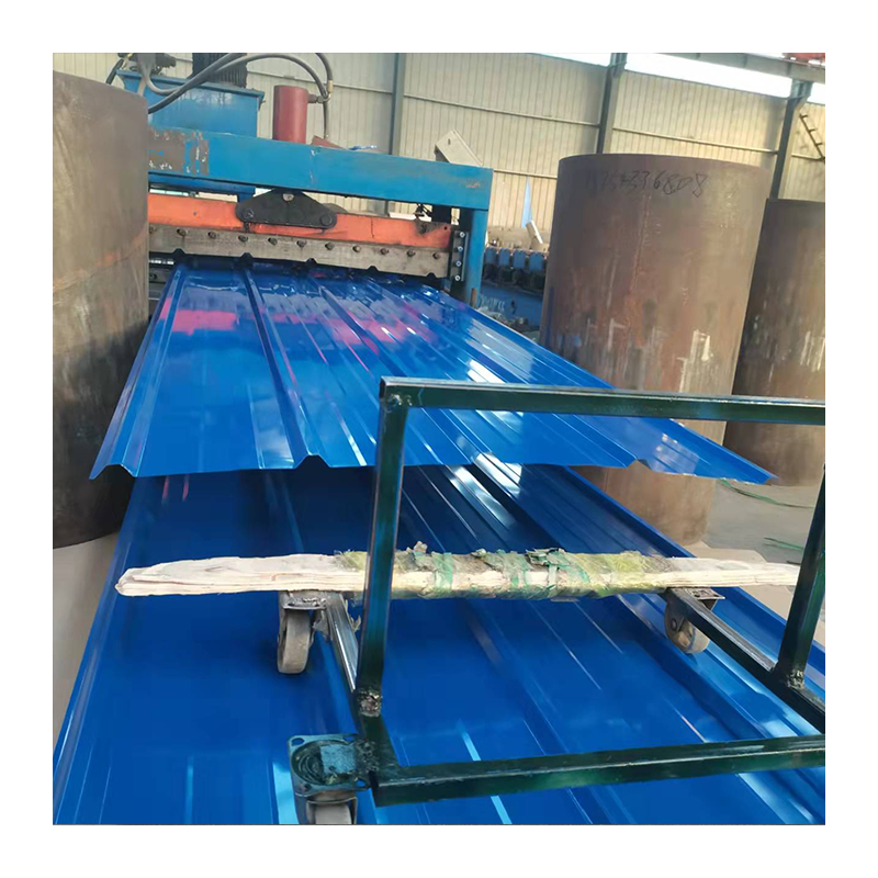 All types of aluzinc coated aluminum color corrugated plates Color coating galvanized steel roofing sheets