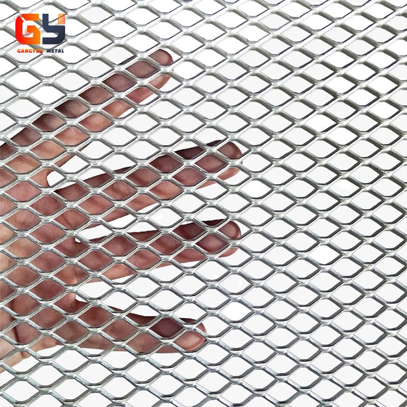 High Quality Aluminum Carbon Steel Expanded Mesh/Galvanized Steel Wire Mesh Micro Expanded Metal Mesh Factory