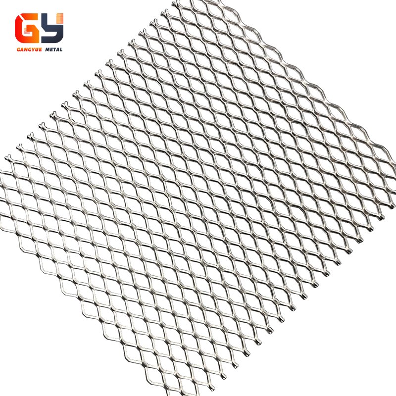 High Quality Aluminum Carbon Steel Expanded Mesh/Galvanized Steel Wire Mesh Micro Expanded Metal Mesh Factory