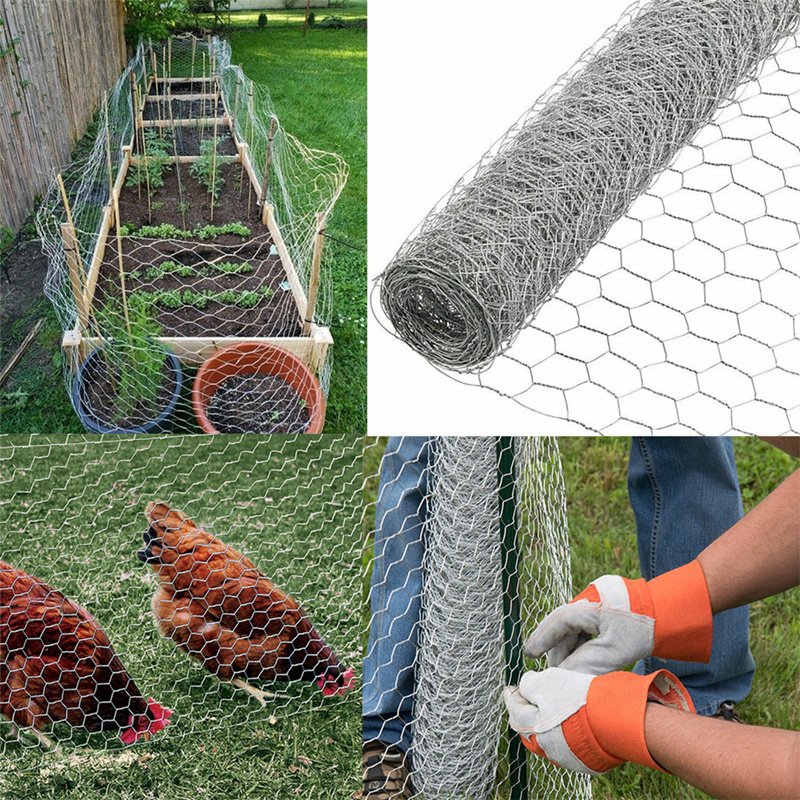 Hebei Factory Low Price Galvanized Hexagonal Wire Mesh Gabion Mesh Chicken Wire Fencing Animal Cages Net
