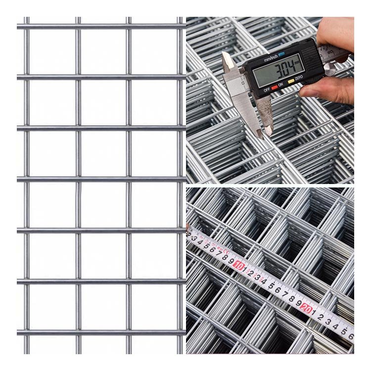 High quality galvanized steel wire mesh 8ft x 4ft 2x2 welded wire mesh fence panel factory sale shengsen