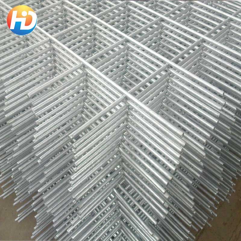 6FT Galvanised Wire Mesh Panels Steel Sheet Metal Welded 2 Holes / 1 x 3 Mesh