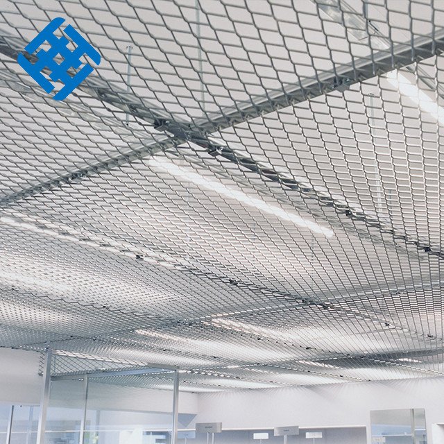 Hot Selling Customized Aluminum Ceiling Expanded Metal Sheet Steel Wire Mesh for Decorative Purpose