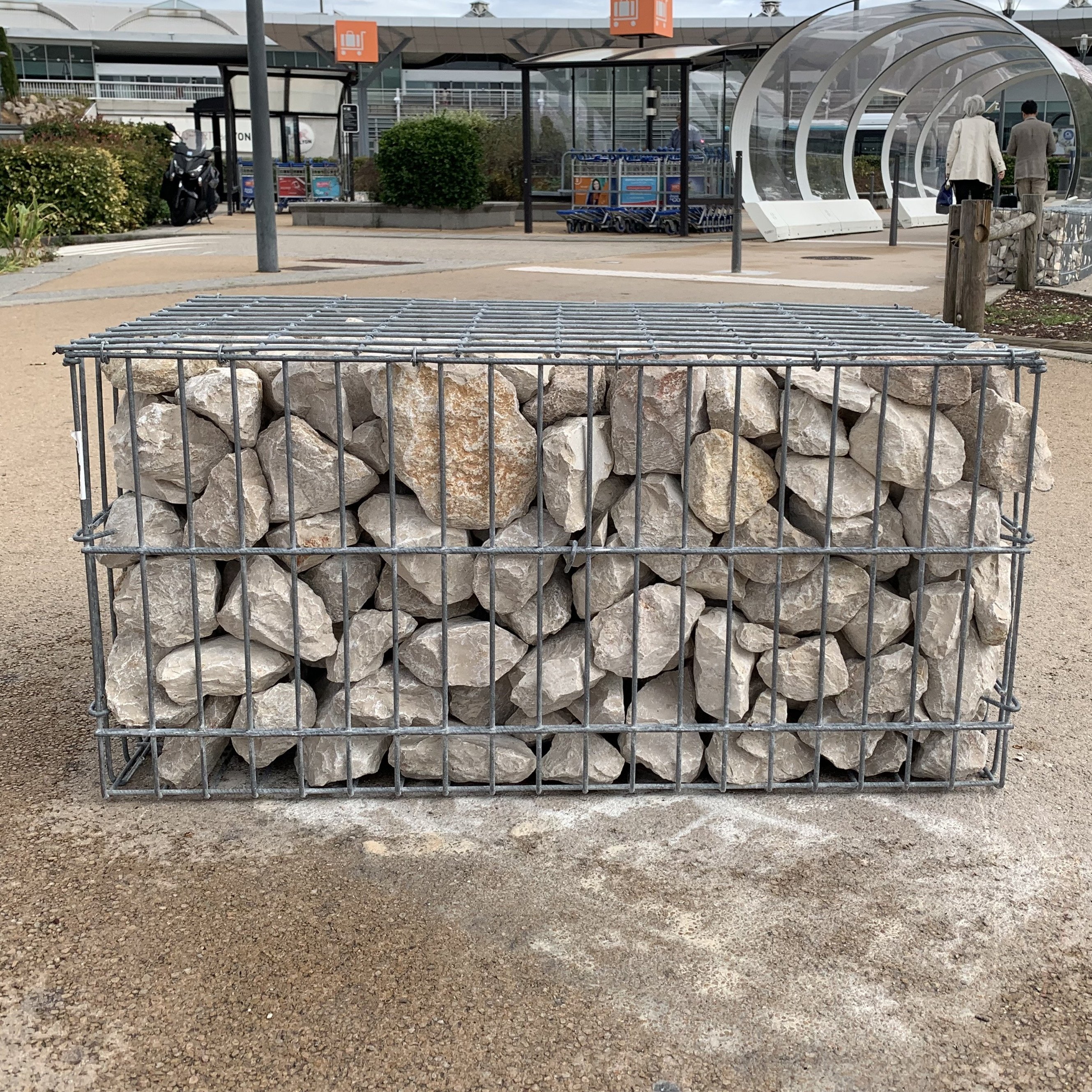 Hot Dipped Galvanized Steel Wire Mesh Gabion Basket Welded Stone Cage 2mm Square 6mm 8mm Stone Retaining supplied best prices