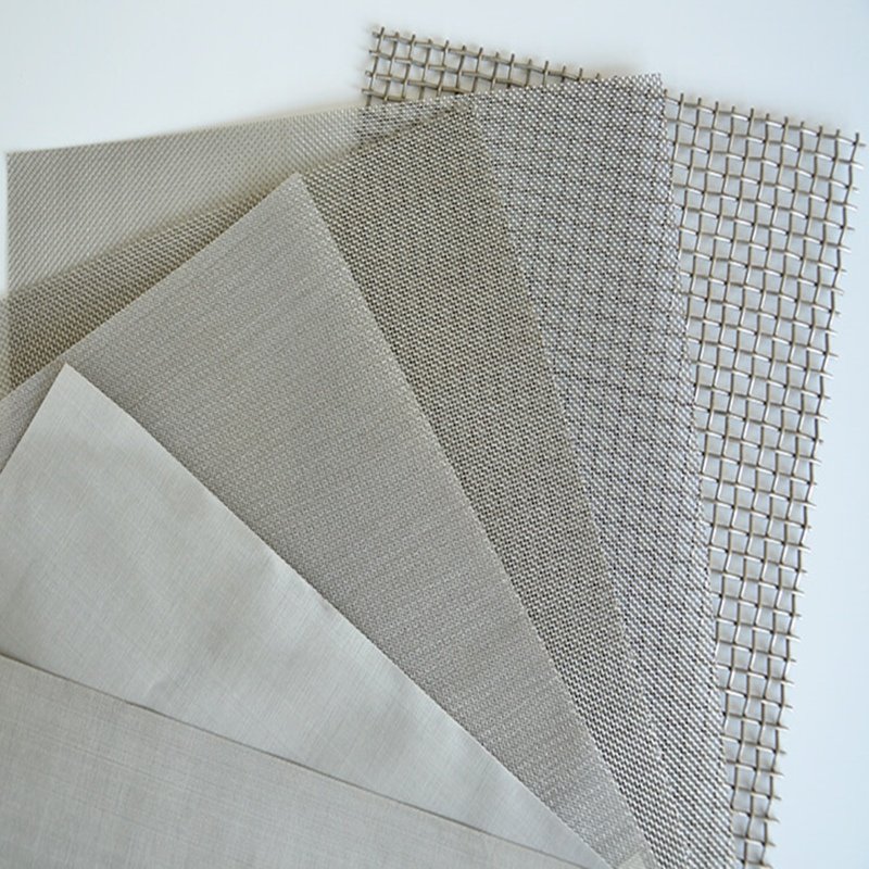 304 316 sus Wire Mesh Filter Screen 40/60 80/100/150/200/300/400 Micron Stainless Steel Sieves Woven Wire Mesh