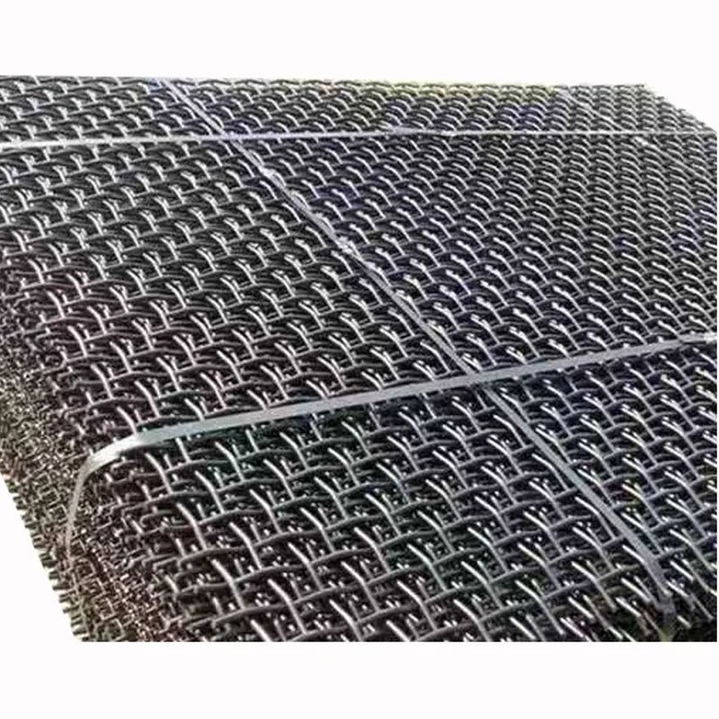 Crimped Wire Mesh Vibrating Screen Mesh Stainless Steel Quarry Mining Screen Mesh