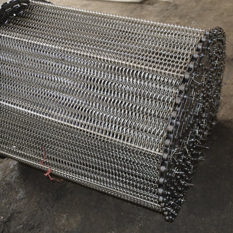 stainless steel metal chain wire mesh conveyor belts