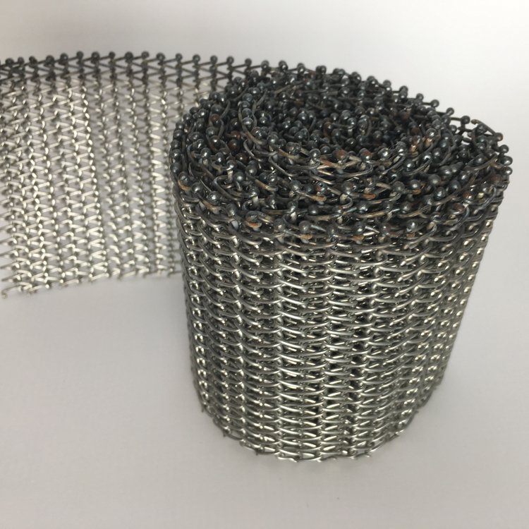 stainless steel metal chain wire mesh conveyor belts