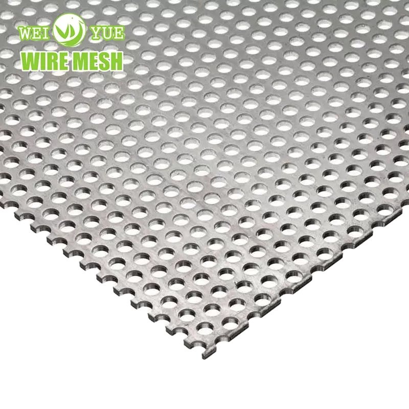 Hot Sale Micro Sample Perforated Metal Sheet/ Aluminum Sheets High Quality Round Hole Perforated Metal Mesh